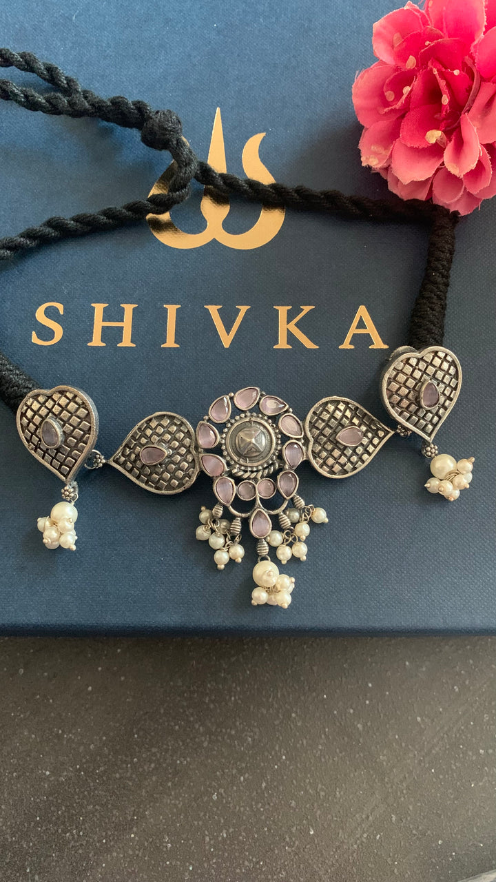 Beautiful Antique Choker with Earrings