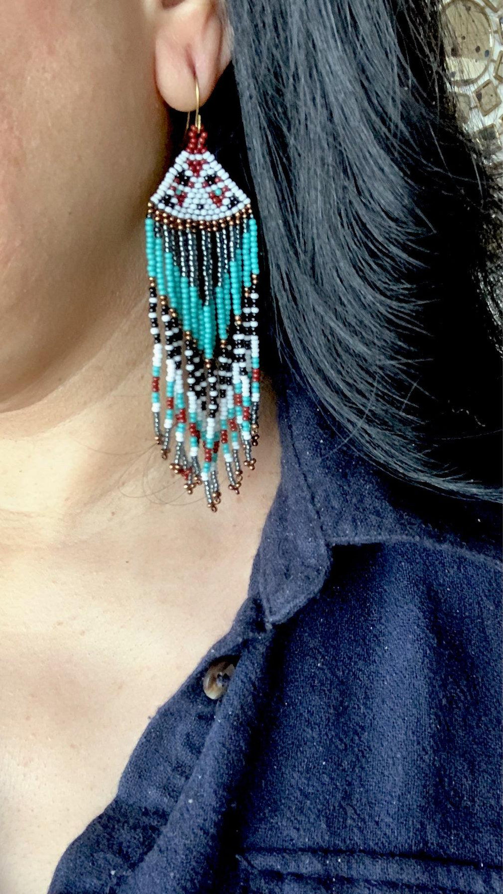 Stylish Boho Beaded Earrings - SHIVKA