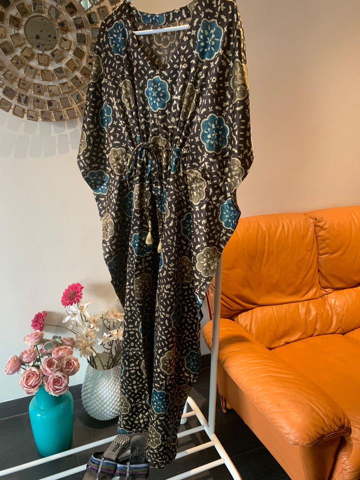 Mashru silk Kaftan - SHIVKA