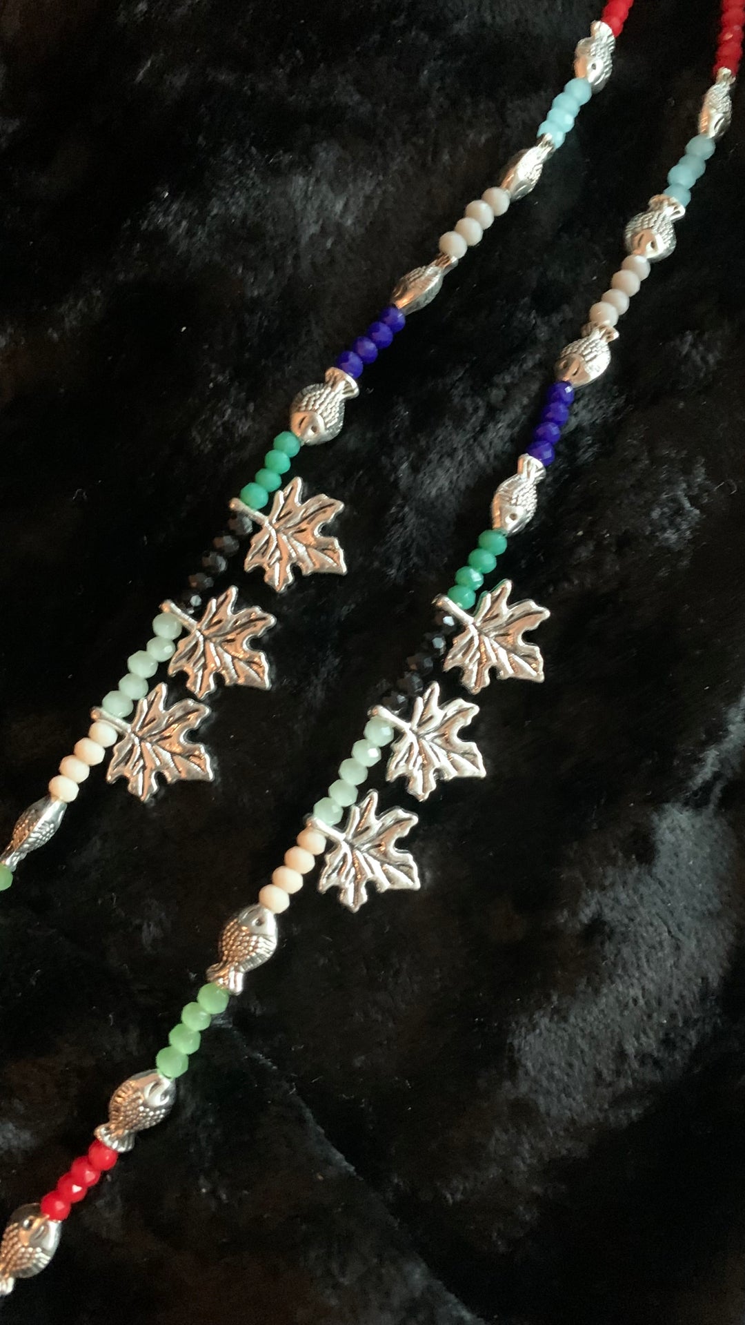 Beautiful Leaves Anklets