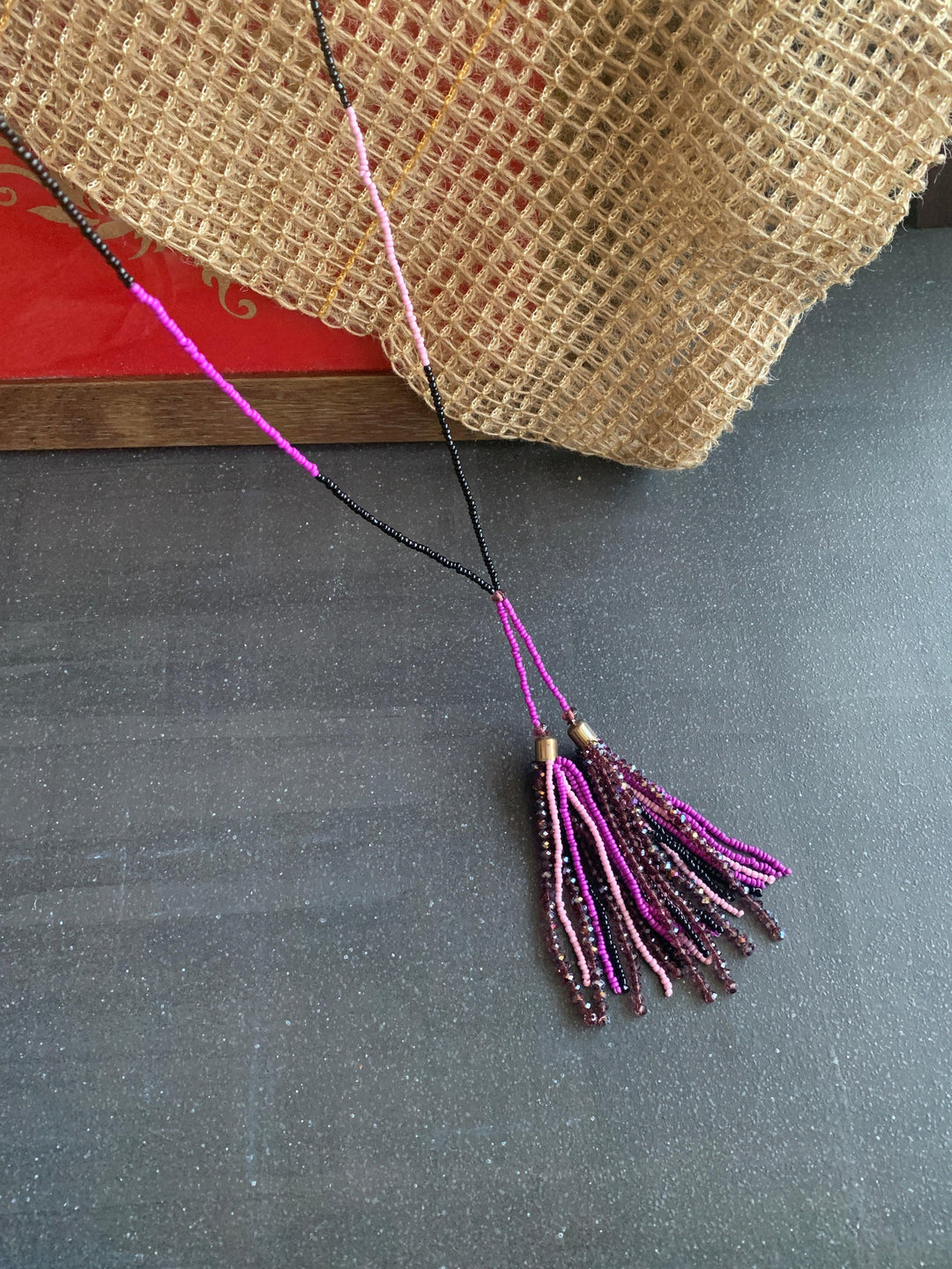 Style Tasseled Long Necklace - SHIVKA