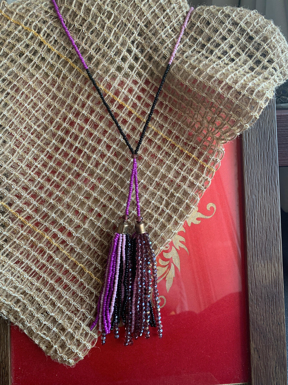 Style Tasseled Long Necklace - SHIVKA