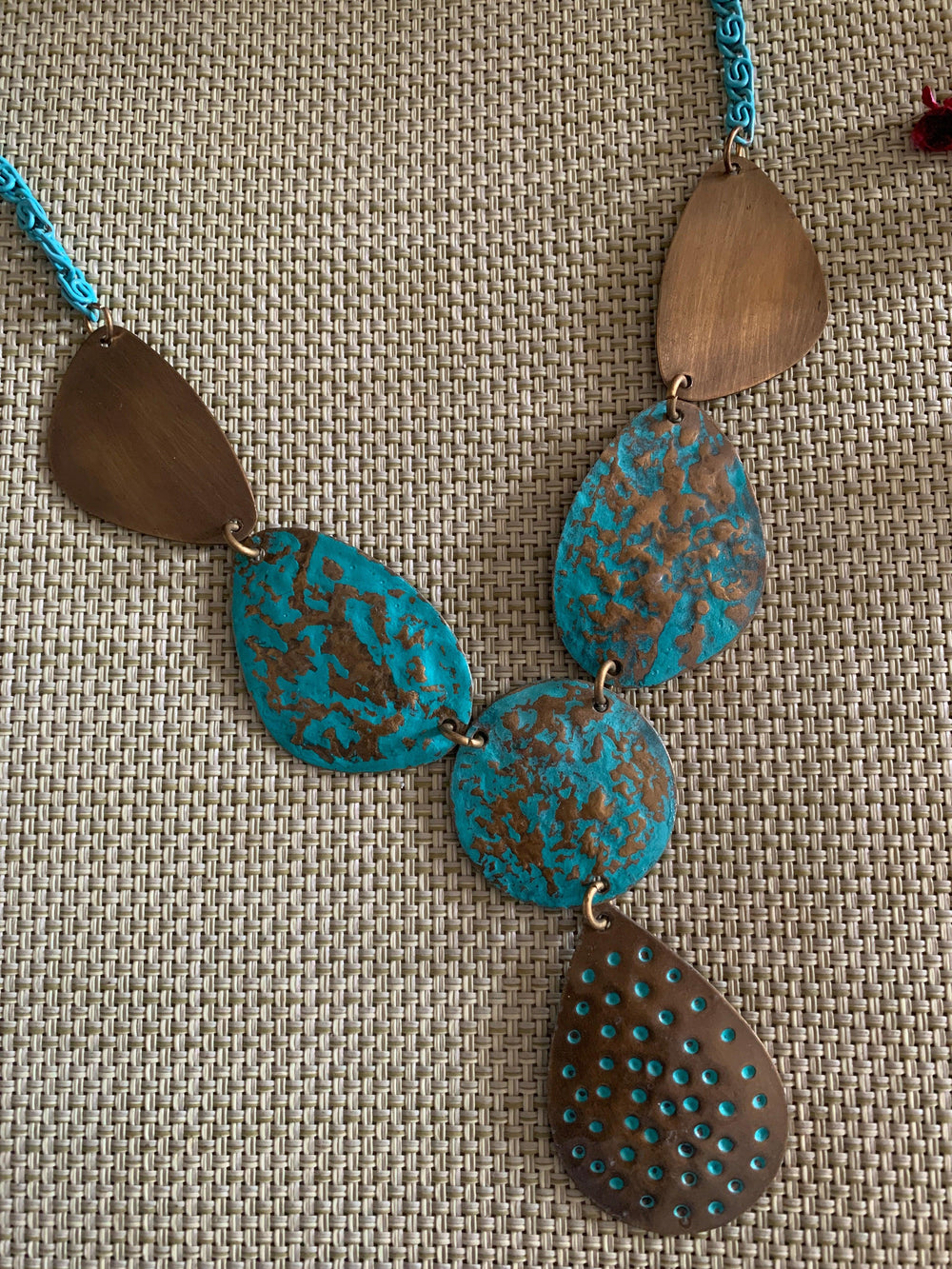 Turquoise Statement Necklace - SHIVKA