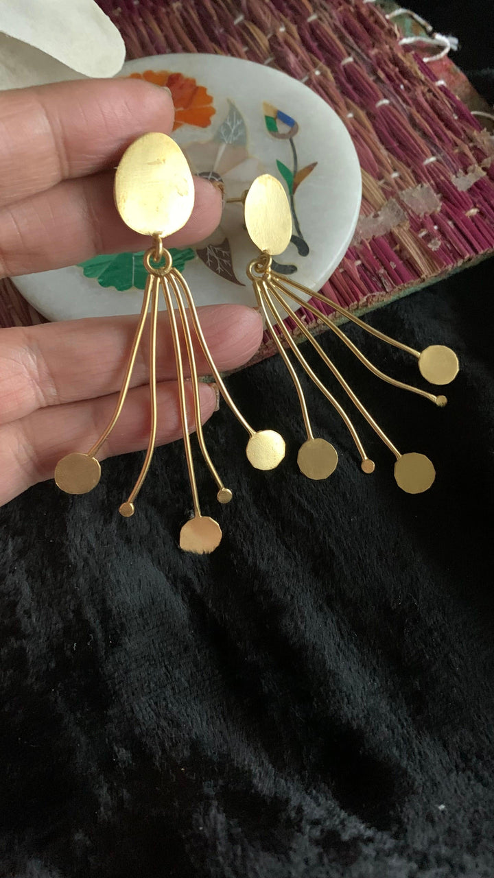 Spiked Danglers - SHIVKA