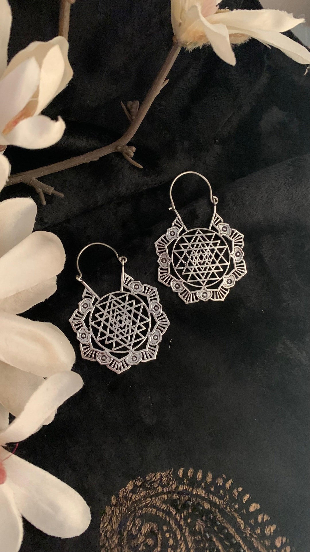 Mesh Hoop Earrings - SHIVKA